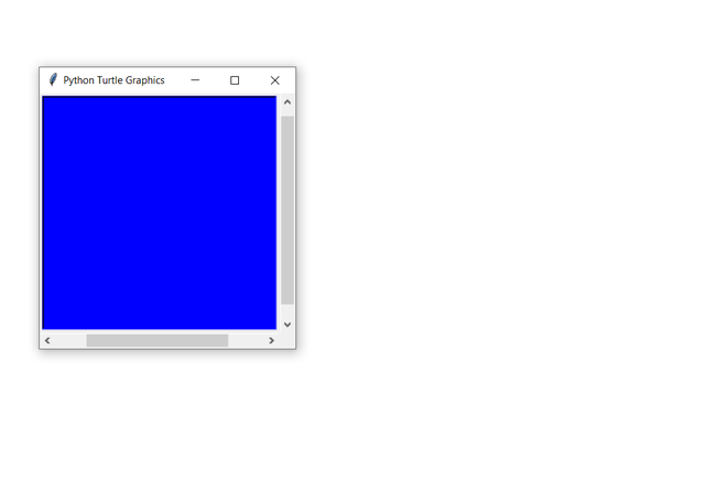 Output window turtle-2