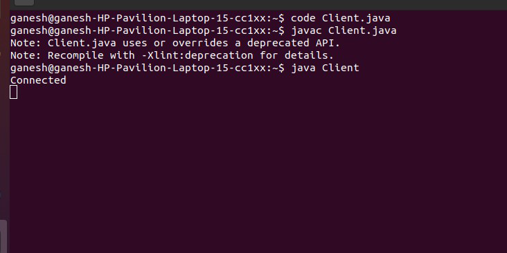 Client program