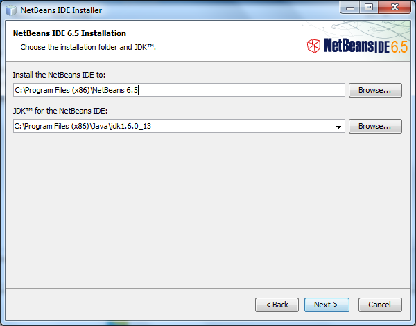 Steps of Installation of NetBeans on Windows