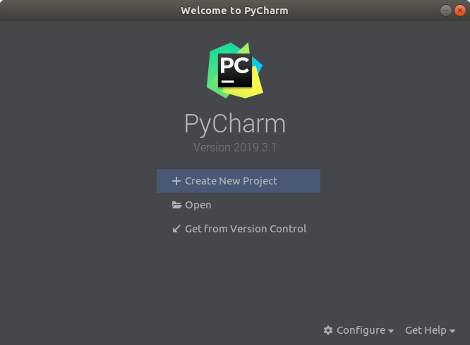Finished Setting up PyCharm