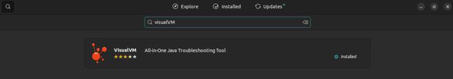 Search VisualVM