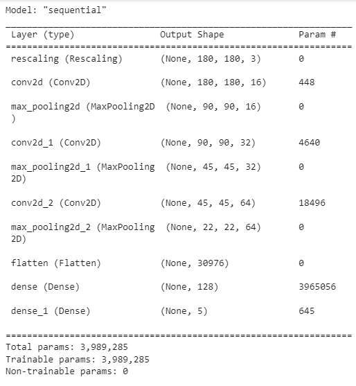 Model Summary
