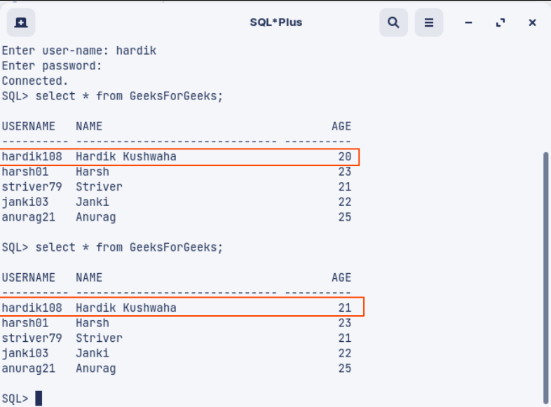 CRUD Operation on Oracle Database Using Python
