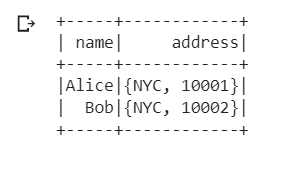 Spark dataframe - Split struct column into two columns