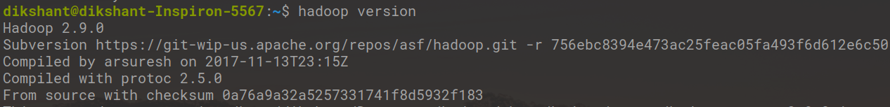 check-hadoop-version