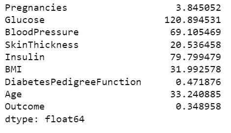 pandas database