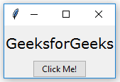 Initial root window without alteration in size