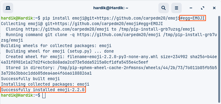 How to install a Python Package from a GitHub Repository