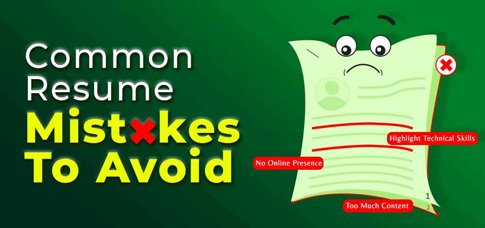 Common Resume Mistakes To Avoid