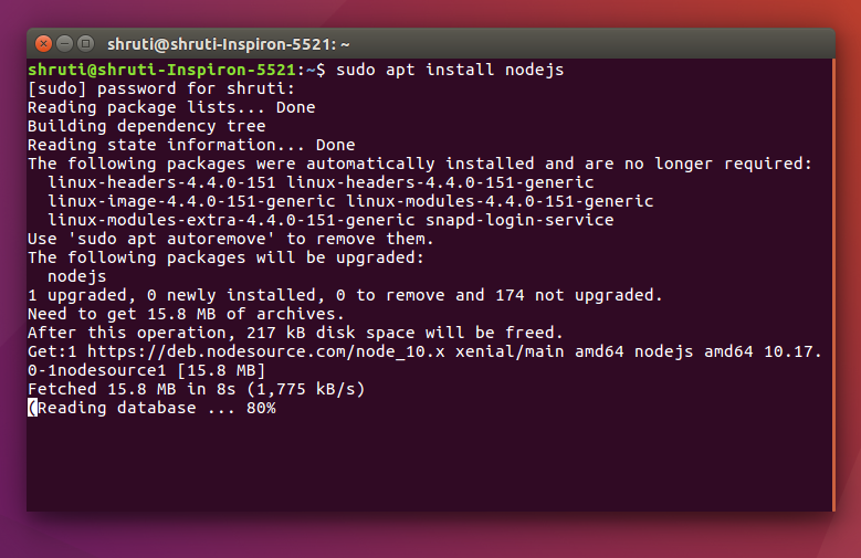 install