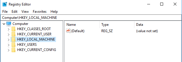 Manipulating Windows Registry using winreg in Python