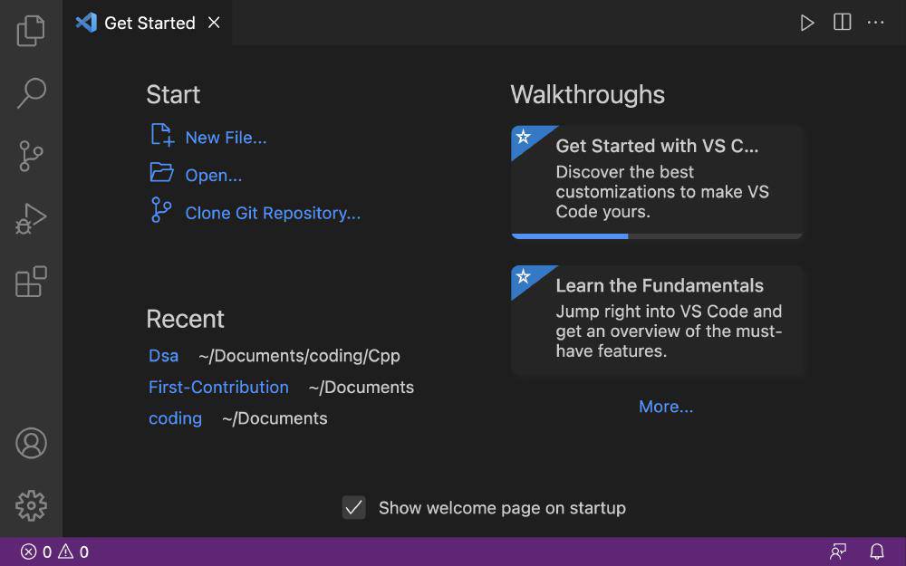 Visual Studio Code Terminal