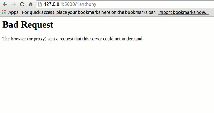 Flask Redirect and Errors