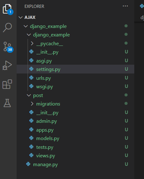 Handling Ajax request in Django
