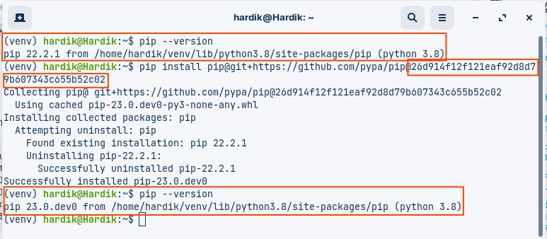 How to install a Python Package from a GitHub Repository
