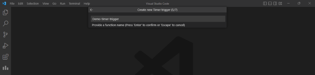 Function name