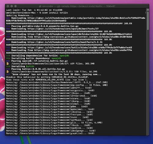 Installing-Kotlin
