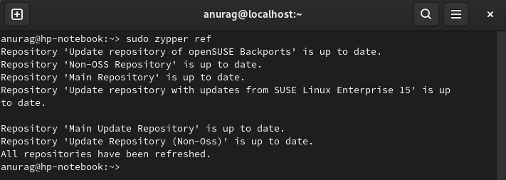 Refreshing-repositories