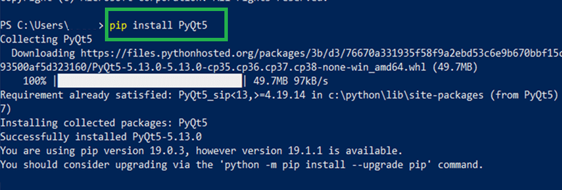 installing pyqt on windows