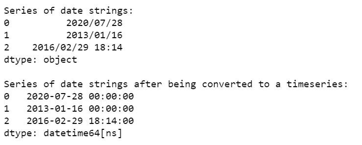 date string to time series conversion-1