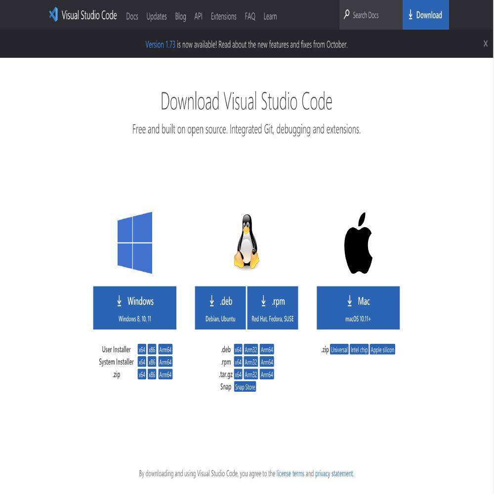 Download Visual Studio Code