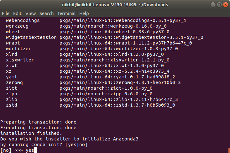 Installing-Anaconda