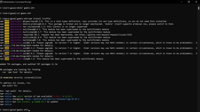 Install Truffle