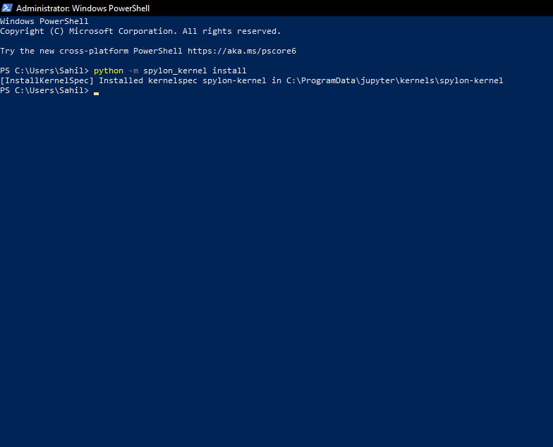 Creating-kernal-spec