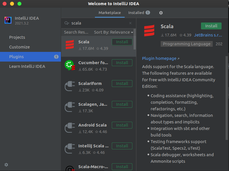 Installing-Scala
