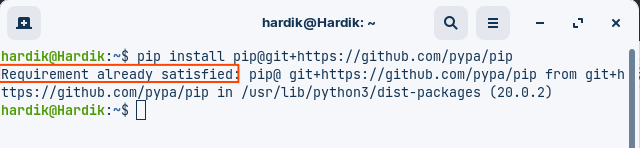How to install a Python Package from a GitHub Repository