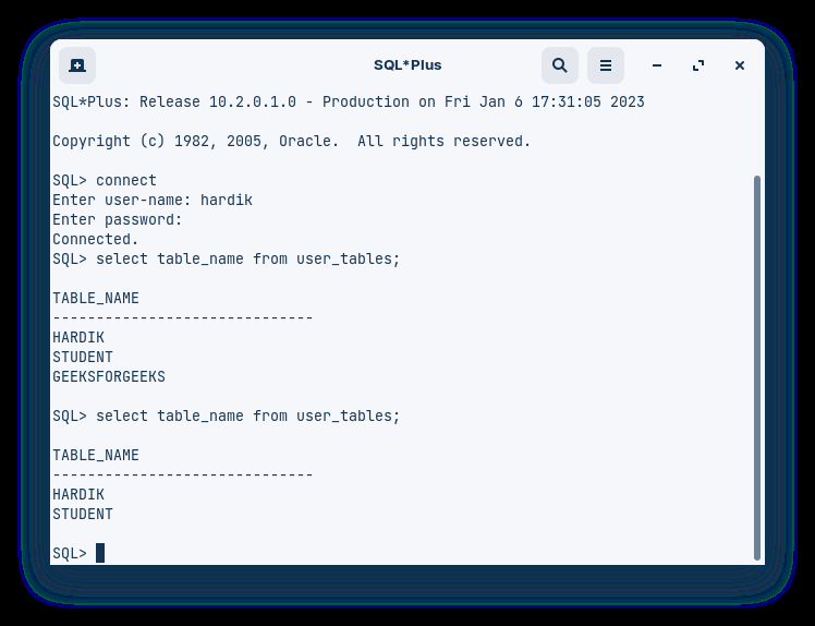 CRUD Operation on Oracle Database Using Python