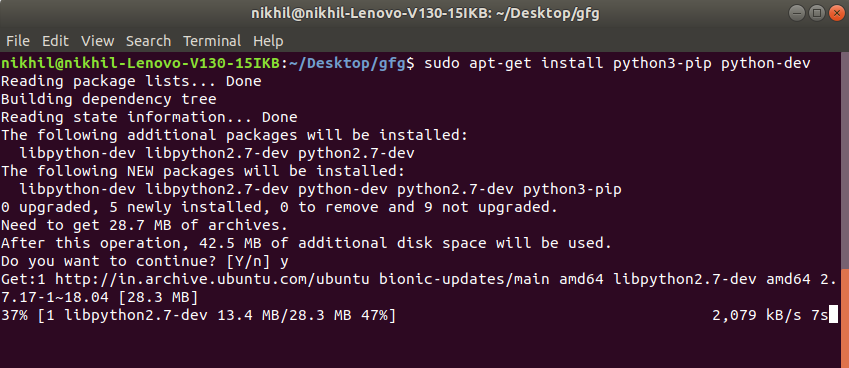 Downloading Libraries