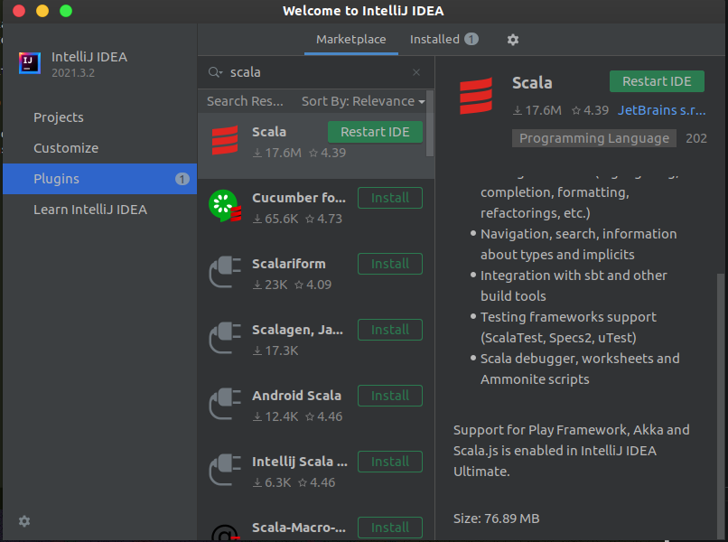 Restarting-the-IDE