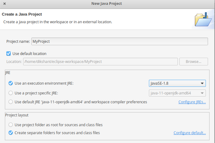create-java-project