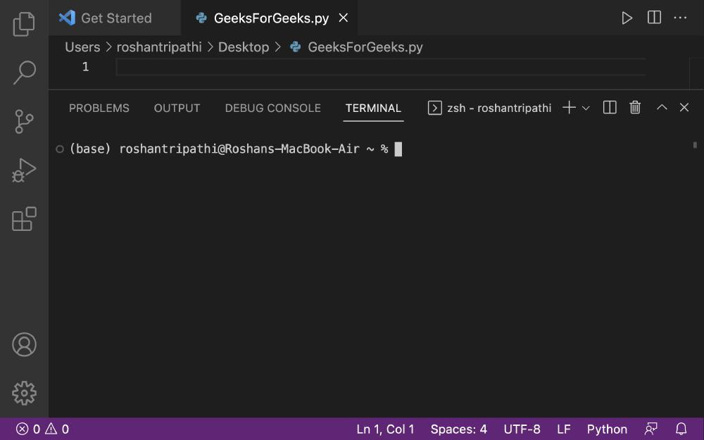 New Terminal