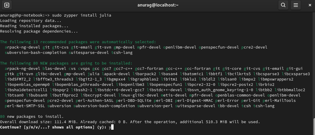 Installing-Julia-language