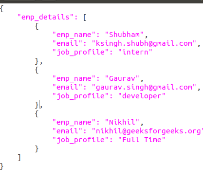python-json