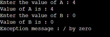 Standard Stream output2