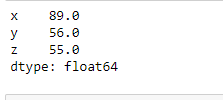 Find max values & position of columns or rows